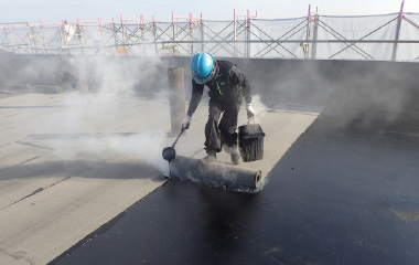 アスファルトシート防水（熱工法）