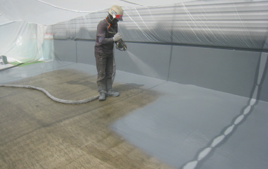 超速硬化ウレタン防水システム